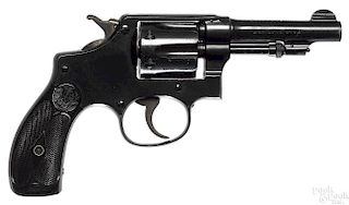 Smith and Wesson double action six shot revolver