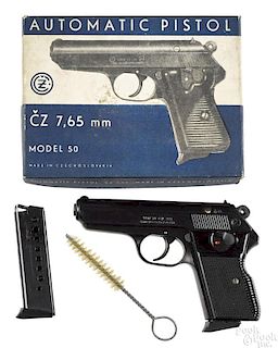 CZ model 50 semi-automatic pistol