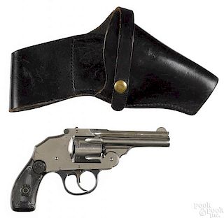 Iver Johnson five shot hammerless revolver