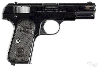 Colt hammerless 32 pocket semi-automatic pistol