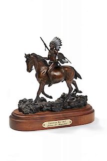 James Regimbal (b. 1949) Western Bronze
