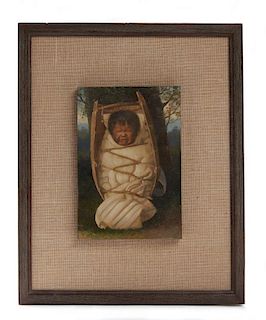 Painting, "Little Mendocino", after Grace Carpenter Hudson (1865-1937)