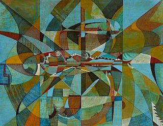 Mary Morez (Navajo, 1946-2004) Painting