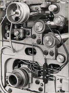 Albert Renger-Patzsch (German, 1897-1966)  Machine, Schubert & Salzer, Ingolstadt, Germany