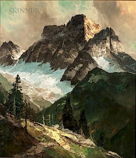 John Fery (American, 1859-1934)  Mountain Pass