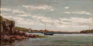 William Preston Phelps (American, 1848-1923)  York Harbor, Maine