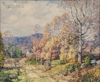 William Jurian Kaula (American, 1871-1953)  Autumn in Wilton