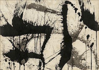 Norman Bluhm (American, 1921-1999)  Untitled