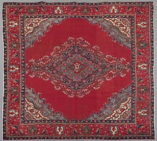 Tabriz Carpet, 9' 7 x 9' 7.