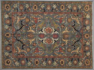 Agra Serapi Carpet, 9' 10 x 13' 10.