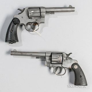 Two Colt Double-action Revolvers