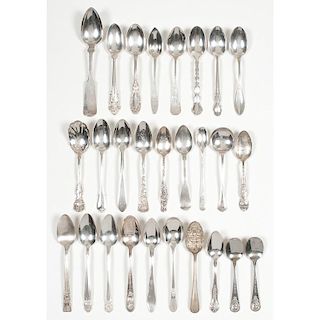 American Sterling and Silverplate Spoons