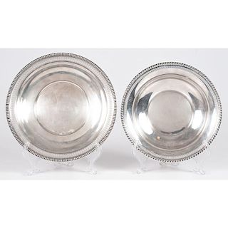 American Sterling Pierced Dishes