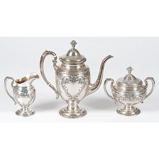 Towle Sterling Coffee Service, Old Master