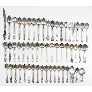 Silver Demitasse Spoons, Plus