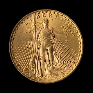 A United States 1924 Saint-Gaudens $20 Gold Coin