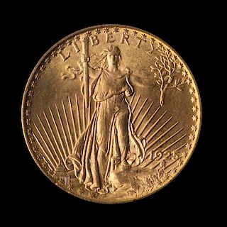 A United States 1925 Saint-Gaudens $20 Gold Coin