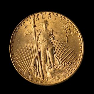 A United States 1925-D Saint-Gaudens $20 Gold Coin