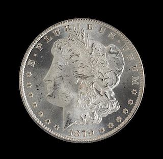 A United States 1879-O Morgan Silver Dollar Coin