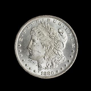 A United States 1880-CC GSA: Morgan Silver Dollar Coin