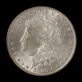 A United States 1883-CC Morgan Silver Dollar Coin
