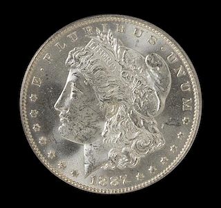 A United States 1887-O Morgan Silver Dollar Coin