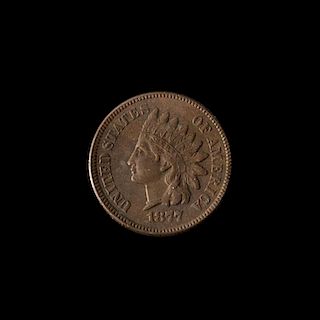 A United States 1877 Indian Head 1c Coin