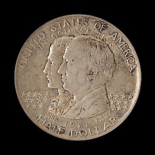 A United States 1921 Alabama Commemorative 50c Coin