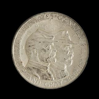 A United States 1936 Gettysburg Commemorative 50c Coin