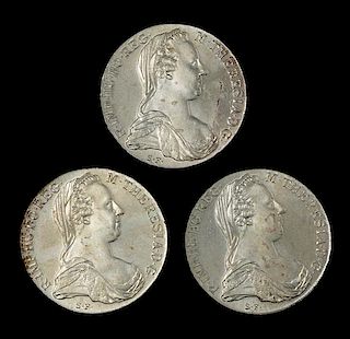 An Austrian Maria Theresa Thaler Silver Bullion Coin