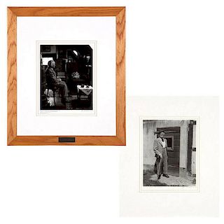Edgar Bissantz (1901-1998 San Francisco, CA), two photographs