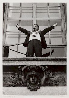 Robert Frank, (Swiss/American, b. 1924), Chicago (Political Rally), 1956