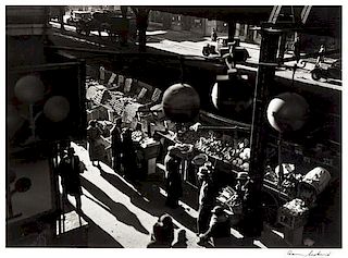 Aaron Siskind, (American, 1903-1991), Street Market, Harlem, 1937