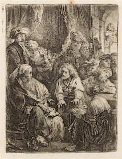 Rembrandt van Rijn, (Dutch, 1606-1669), Joseph telling his Dreams, 1638