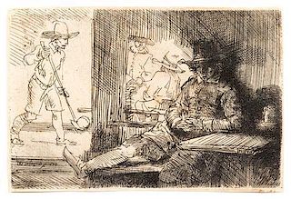 Rembrandt van Rijn, (Dutch, 1606-1669), The Golf Player, 1654