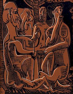 Pablo Picasso, (Spanish, 1881-1973), Le D-jeuner sur l'Herbe, 1962