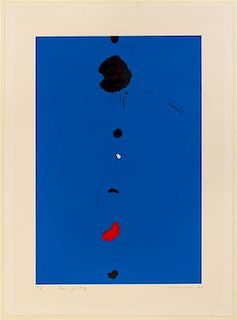 Emerson Woelffer, (American, 1914-2003), Untitled, 1976