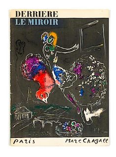 Marc Chagall, (French/Russian, 1887-1985), Derriere le miroir, 66-67-68, 1954