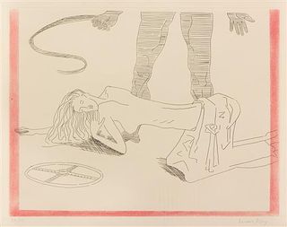 Man Ray, (American, 1890-1976), Donna (pl. 5 from Ballade de Dames Hors du Temps), 1971