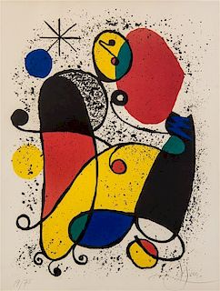 Joan Miro, (Spanish, 1893-1983), Untitled