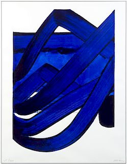 Pierre Soulages, (French, b. 1919), S-rigraphie 18, 1988