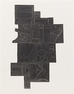 * Louise Nevelson, (American, 1899-1988), Tropical Leaves, 1972