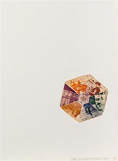 Robert Rauschenberg, (American, 1925-2008), 400’ and Rising (from L.A. Flakes), 1982