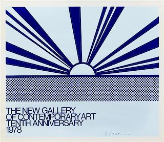 Roy Lichtenstein, (American, 1923-1997), The New Gallery of Contemporary Art, 1978