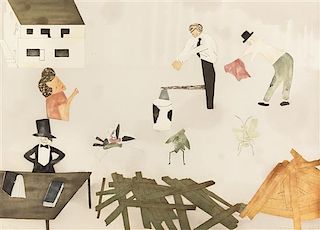 Jockum Nordstr-m, (Swedish, b. 1963), House and Bugs, 2008