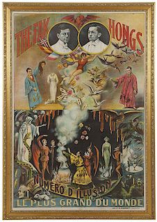 The Fak Hongs, magic tour poster