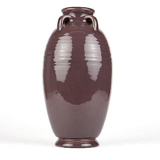 A Rookwood pottery ''Soft Porcelain'' duochrome floor vase