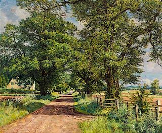James McIntosh Patrick, (Scottish, 1907-1998), A Country Road