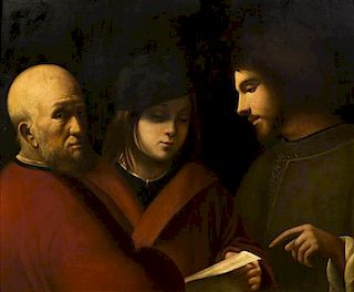 * After Giorgione, (Italian, Mid-19th Century), The Three Ages of Man