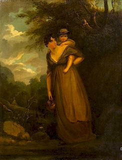 * After John Hoppner, (English, 19th Century), Mrs. Richard Brinsley Sheridan and her Son Charles